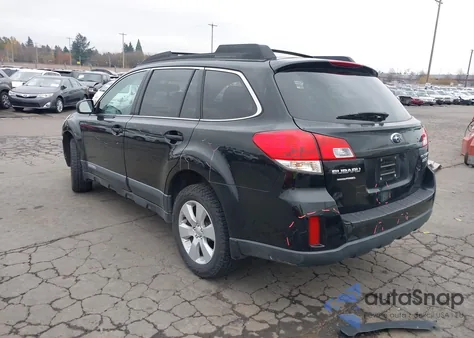 2012 Subaru Outback 2.5I Premium из США, поврежденный, VIN 4S4BRBCCXC3240283